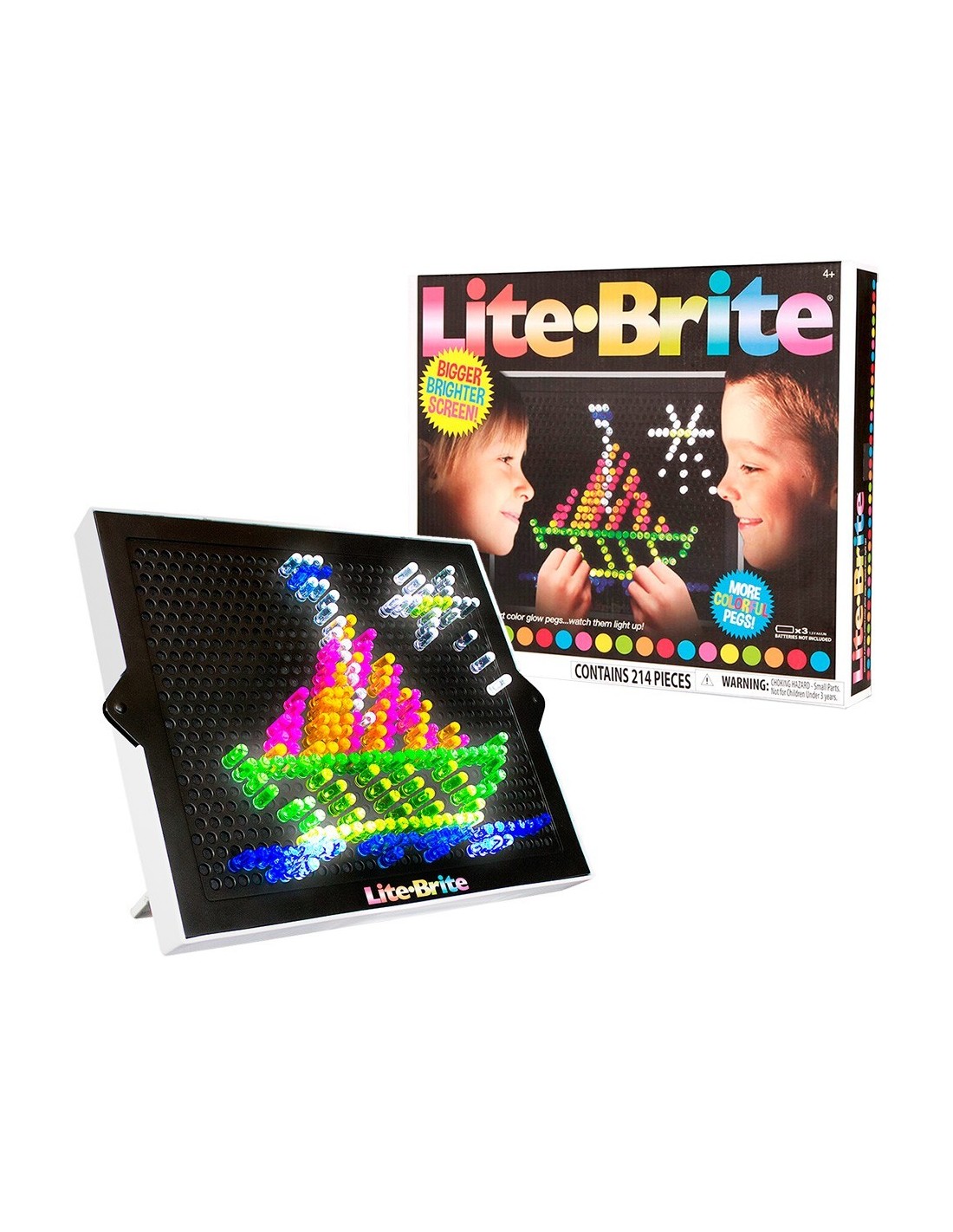 Lite Brite para jugar con ni&ntilde;os con discapacidad visual